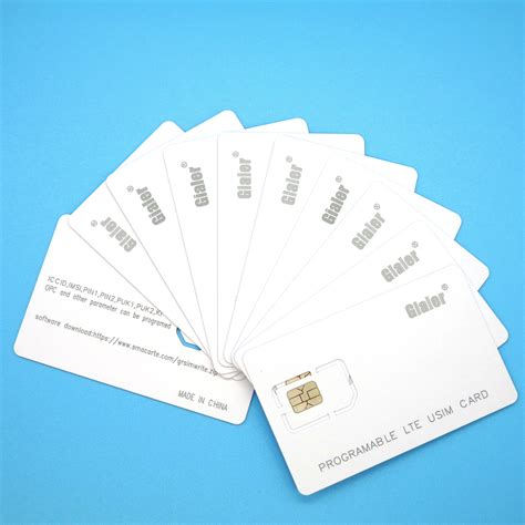 writable smart cards 32k|30pcs Writable Programmable SIM Card 4G LTE WCDMA GSM .